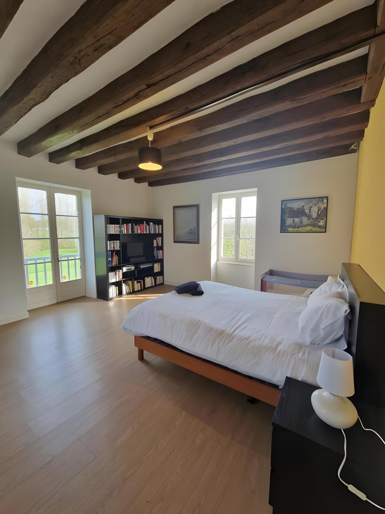 Villa La Chapelle - Campagne - 8Pers - Reve Au Mans Thoree-les-Pins Exterior foto