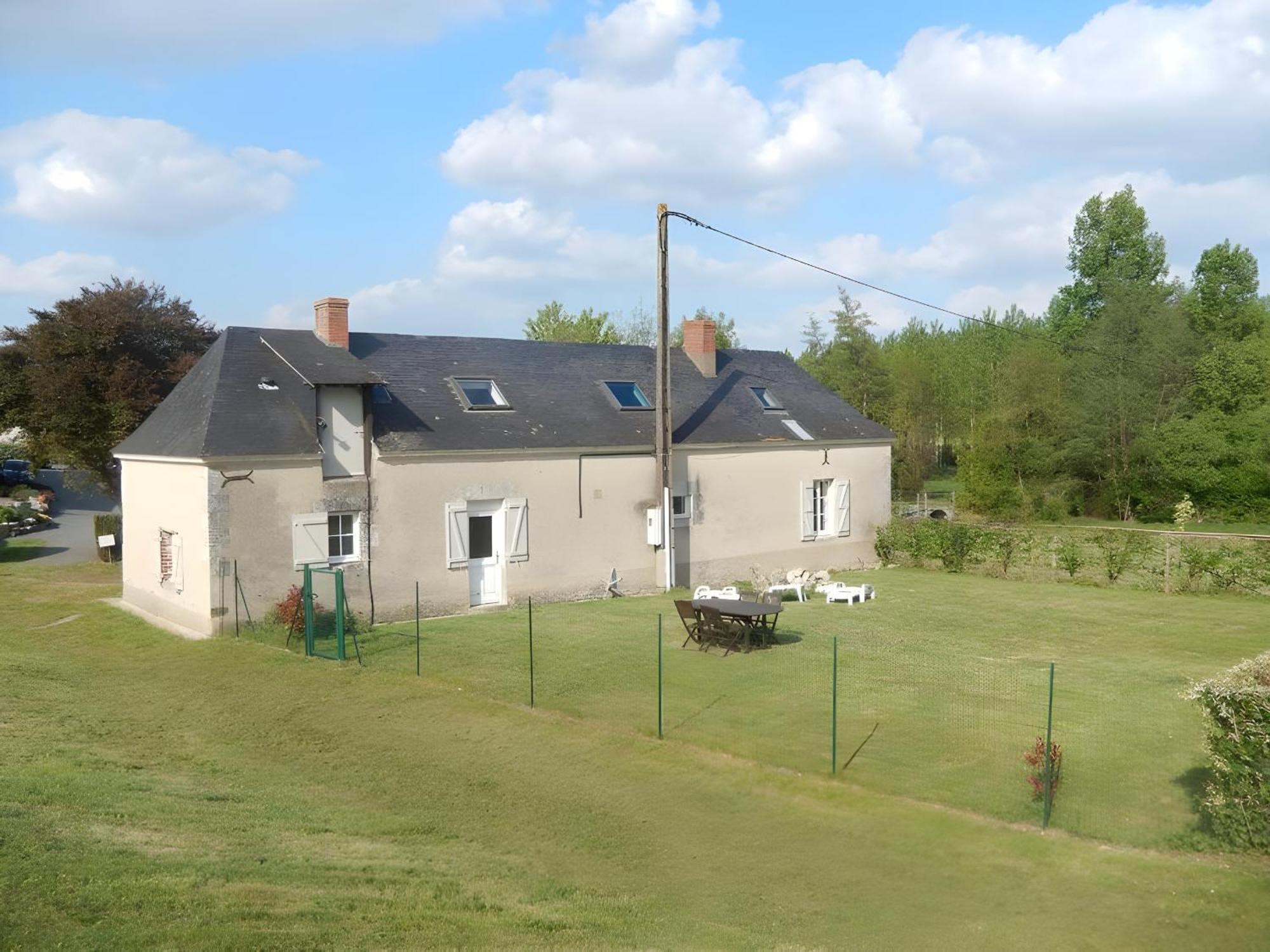 Villa La Chapelle - Campagne - 8Pers - Reve Au Mans Thoree-les-Pins Exterior foto